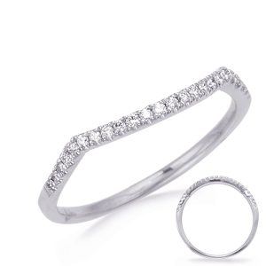 White Gold Matching Band White Gold Matching Band