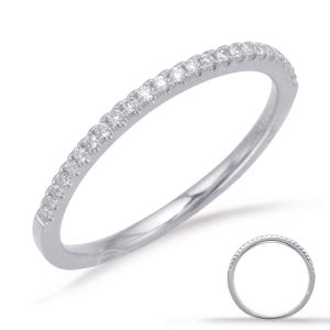 White Gold Matching Band White Gold Matching Band