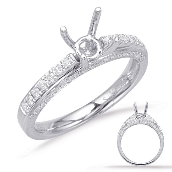 White Gold Engagement Ring
