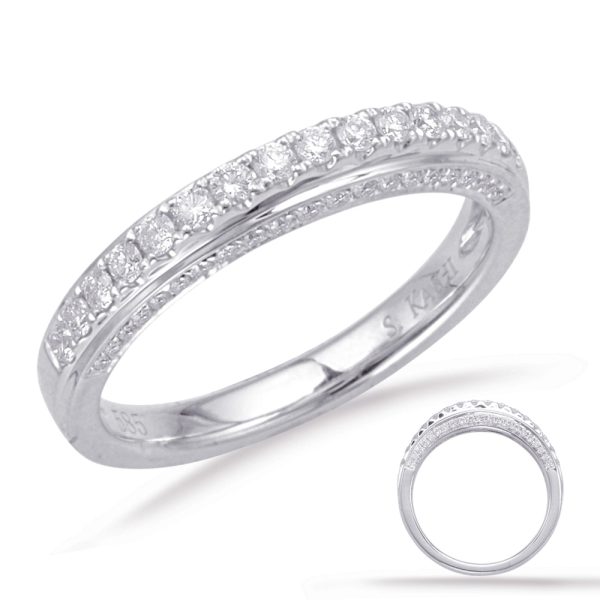 14KW Round Wedding Band