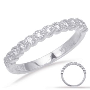 White Gold Matching Band