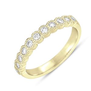 Yellow Gold Diamond Band Yellow Gold Diamond Band