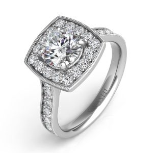 Round Diamond Engagement Ring