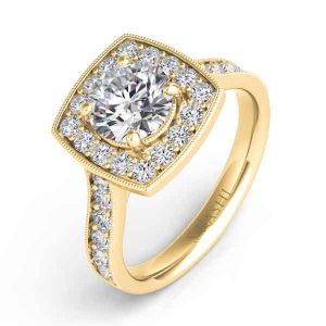 Round Diamond Engagement Ring