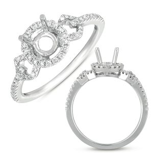 Round Diamond Engagement Ring