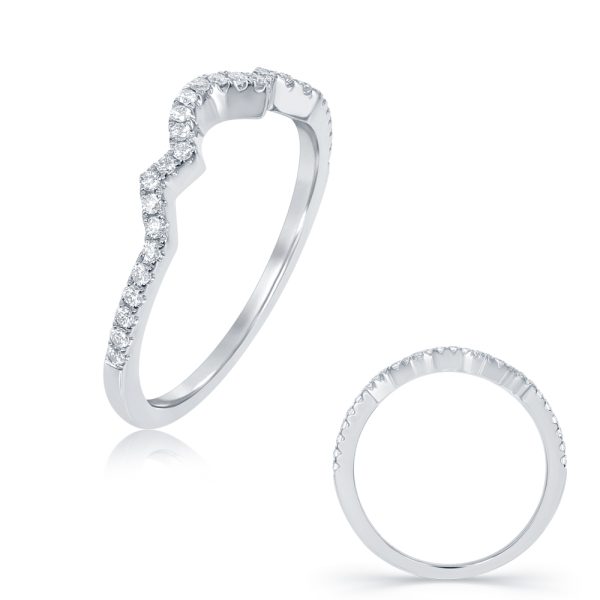 14KW Round Wedding Band