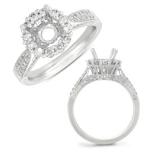 Round Diamond Engagement Ring