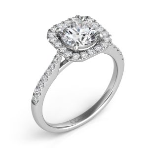 Round Diamond Engagement Ring