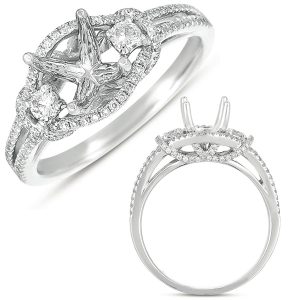Round Diamond Engagement Ring