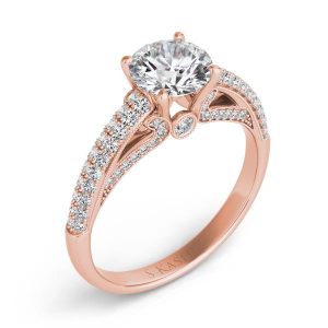 Rose Gold Engagement Ring Rose Gold Engagement Ring
