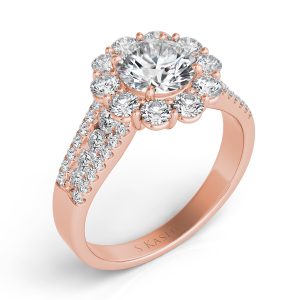 Rose Gold Engagement Ring Rose Gold Engagement Ring