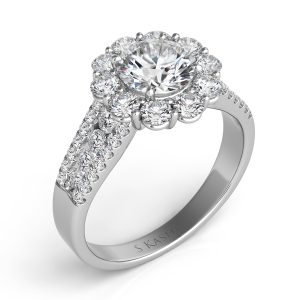 Round Diamond Engagement Ring
