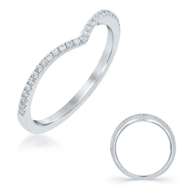 14KW Round Wedding Band