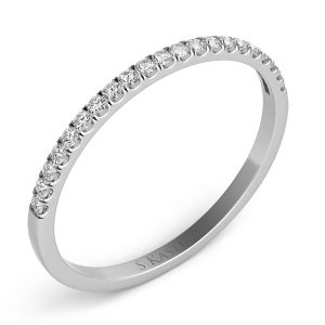 White Gold Matching Band White Gold Matching Band