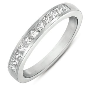 White Gold Matching Band White Gold Matching Band