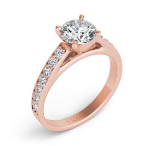 Rose Gold Engagement Ring Rose Gold Engagement Ring