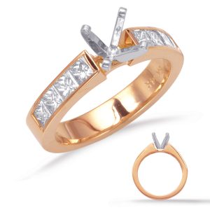 Rose Gold Engagement Ring Rose Gold Engagement Ring