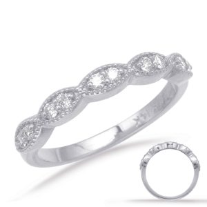 White Gold Matching Band White Gold Matching Band