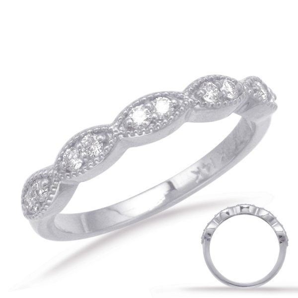 14KW Round Wedding Band
