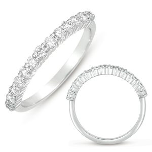 White Gold Matching Band White Gold Matching Band