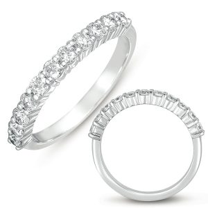 White Gold Matching Band White Gold Matching Band