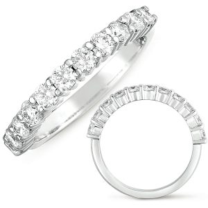 White Gold Matching Band White Gold Matching Band