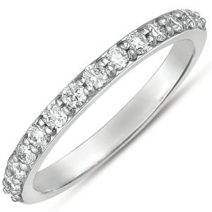 White Gold Matching Band White Gold Matching Band