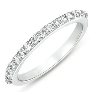 White Gold Matching Band White Gold Matching Band