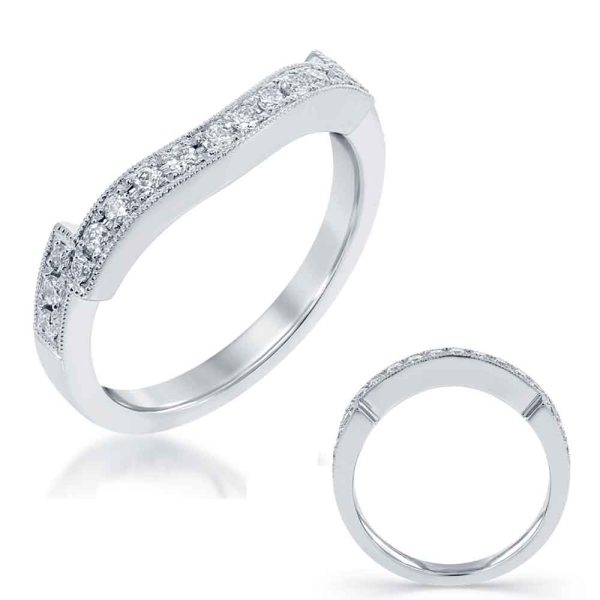 14KW Round Wedding Band