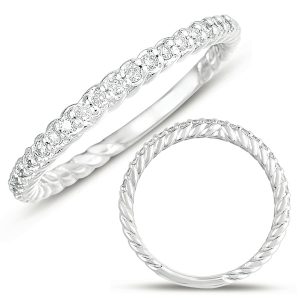 White Gold Matching Band