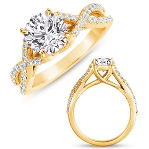 Yellow Gold Semi Mounting Yellow Gold Semi Mounting