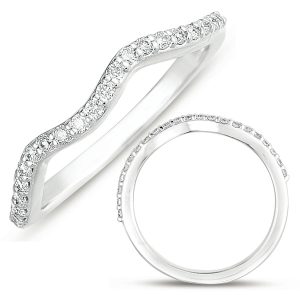 White Gold Matching Band