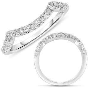 White Gold Matching Band