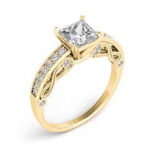 Yellow Gold Engagement Ring Yellow Gold Engagement Ring