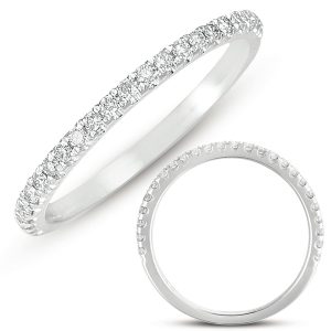 White Gold Matching Band