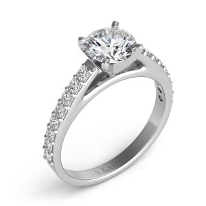 Round Diamond Engagement Ring