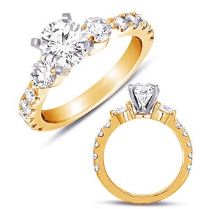Round Diamond Engagement Ring