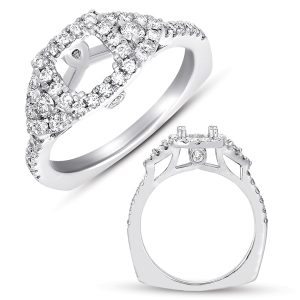 White Gold Engagement Ring White Gold Engagement Ring