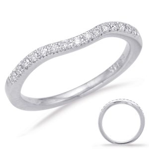 White Gold Matching Band