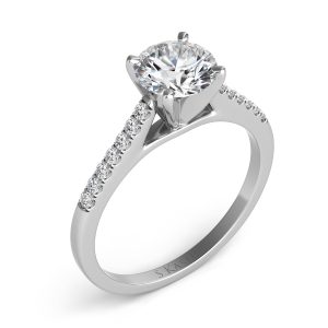 Round Diamond Engagement Ring