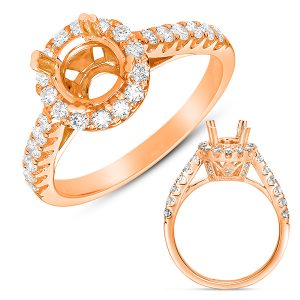 Round Diamond Engagement Ring