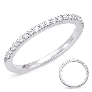 White Gold Matching Band