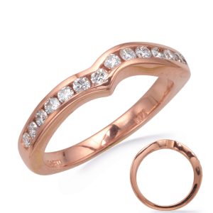 Rose Gold Wedding Band Rose Gold Wedding Band