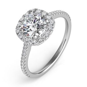Round Diamond Engagement Ring