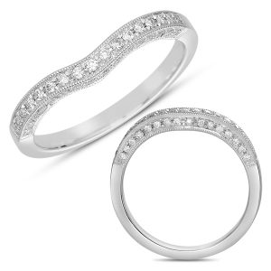 White Gold Matching Band