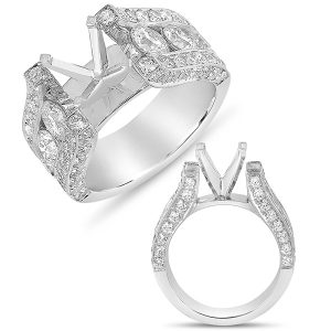White Gold Engagement Ring White Gold Engagement Ring