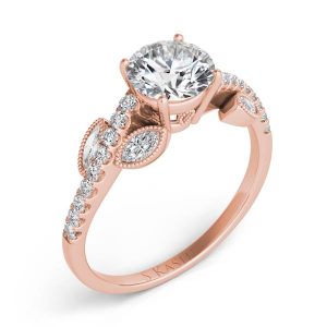 Rose Gold Engagement Ring Rose Gold Engagement Ring