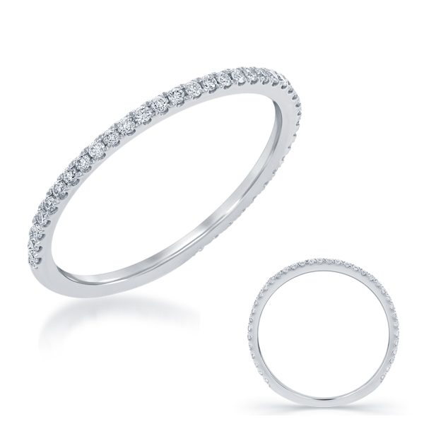 14KW Round Wedding Band