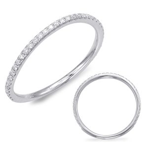 White Gold Matching Band