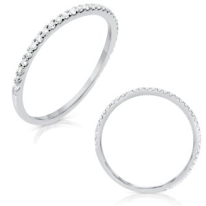 14KW Round Wedding Band